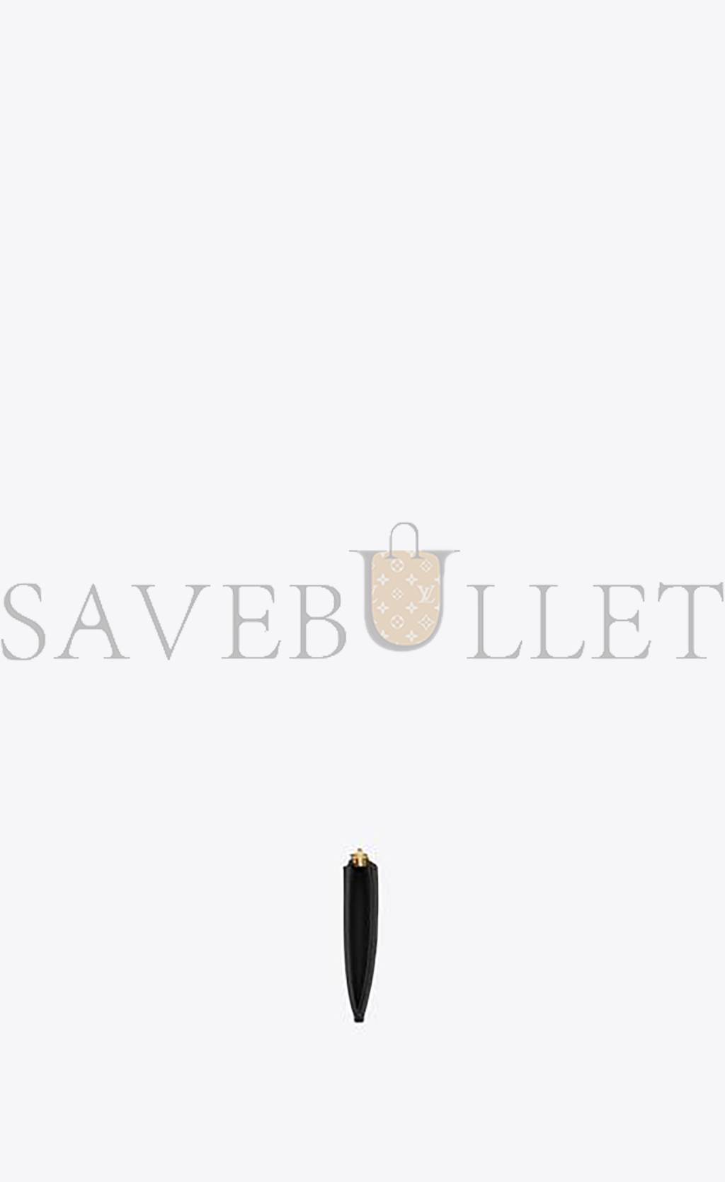 Y*L cassandre matelassÉ fragments zipped card case in grain de poudre embossed leather 607915bow011000 (13*8*2cm)