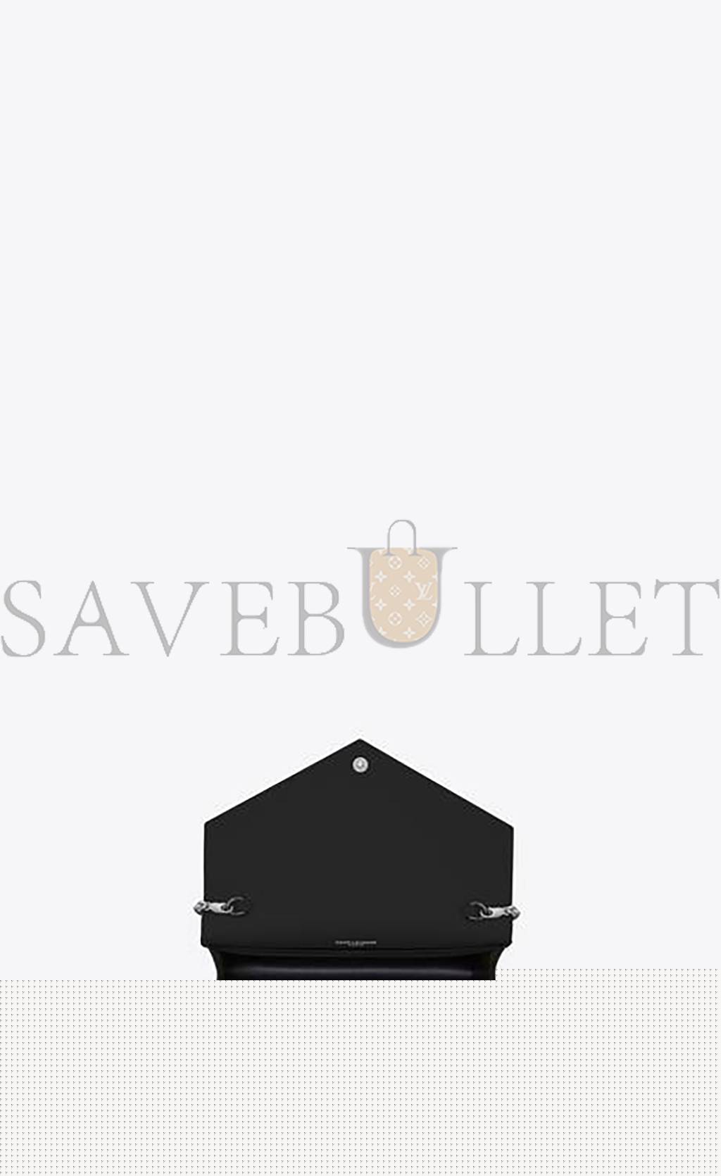 Y*L cassandre matelassÉ envelope chain wallet in grain de poudre embossed leather 695108bow081000 (19*12.5*3.5cm)