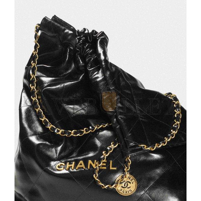 Ch*el 22 large handbag gold hardware as3262 b08037 94305 （48*45*10cm）