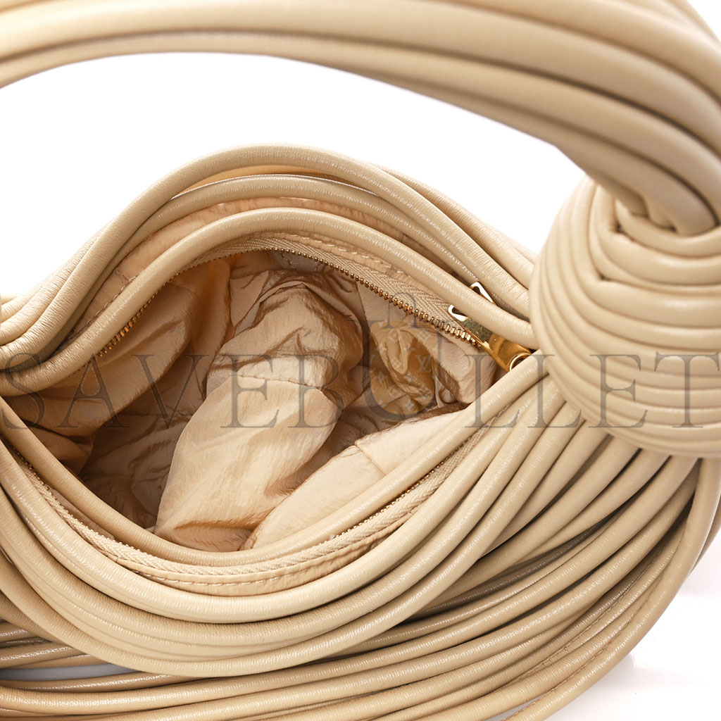 bo*te*ga Ve*ne*ta nappa mini tubular double knot porridge (26*10*9cm)