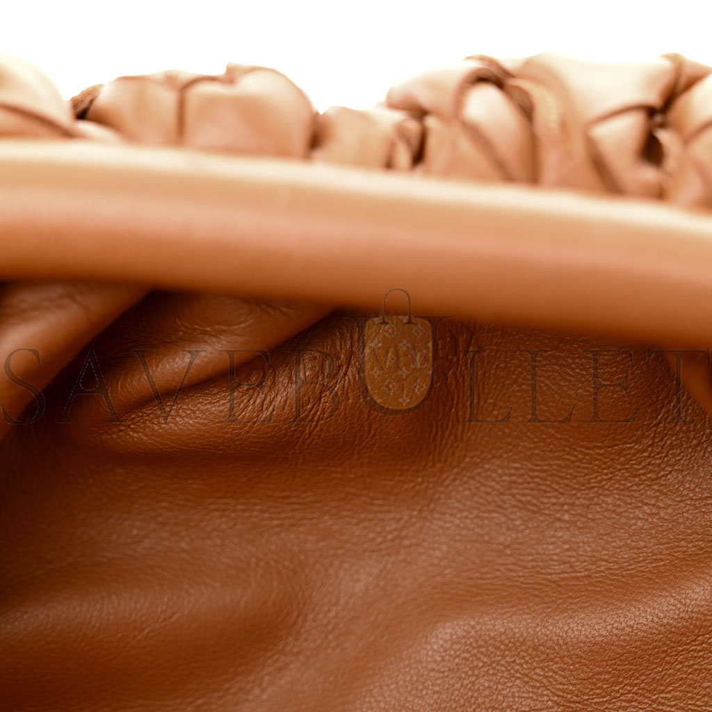 bo*te*ga Ve*ne*ta nappa intrecciato the mini pouch carmel (21*11*5cm)