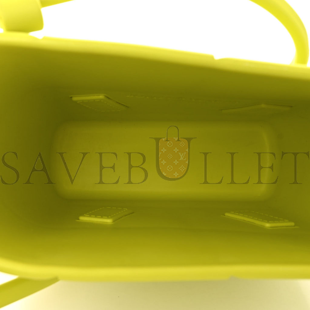 bo*te*ga Ve*ne*ta rubber maxi intrecciato mini arco kiwi green (30*20*8cm)