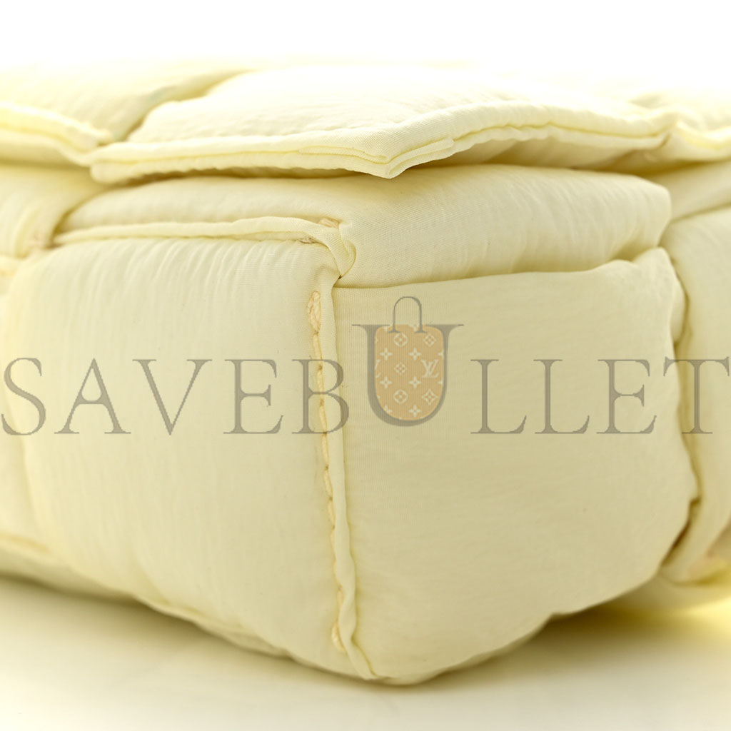 bo*te*ga Ve*ne*ta nylon intrecciato padded tech cassette belt bag zest washed (18*10*5cm)