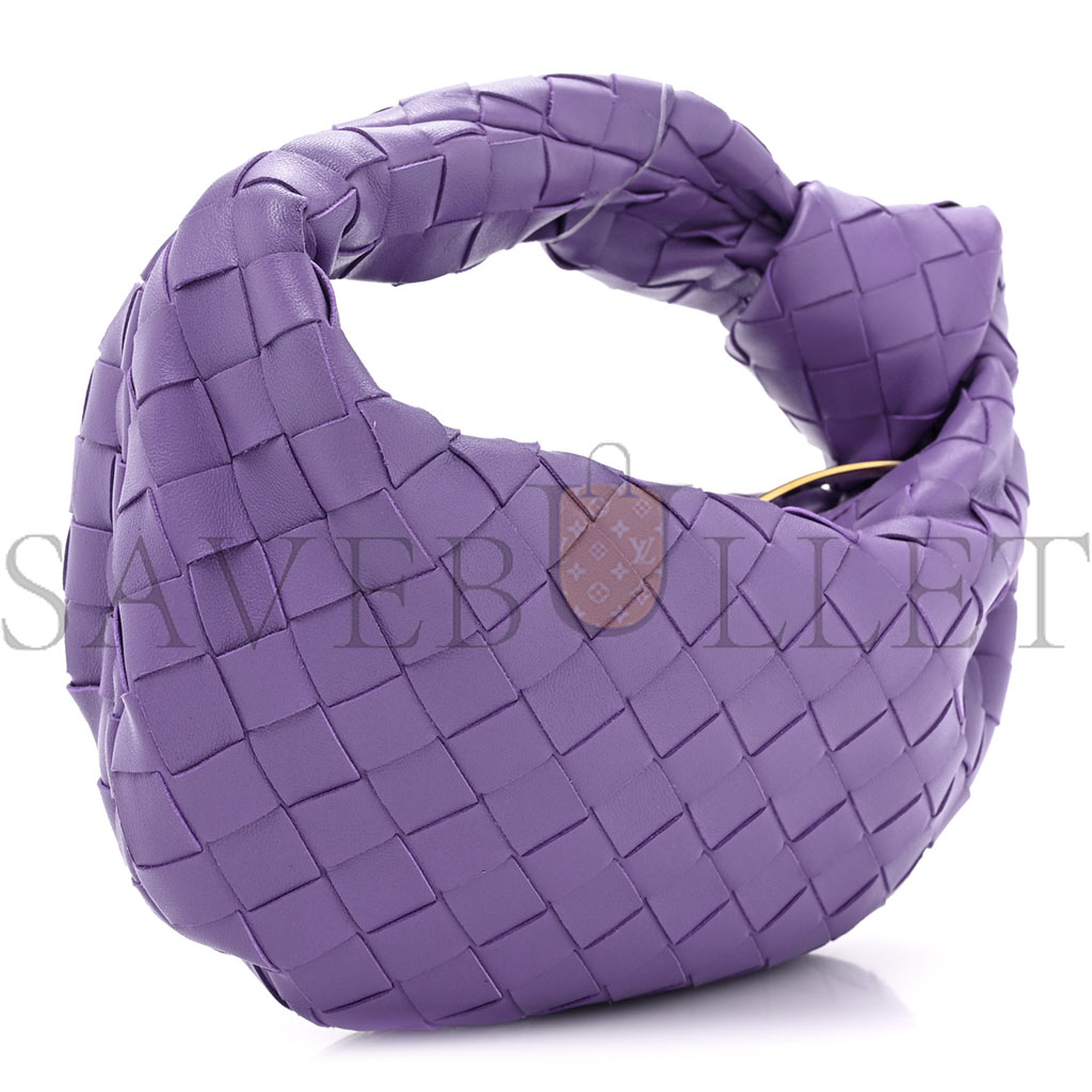 bo*te*ga Ve*ne*ta nappa intrecciato mini jodie purple (25*15*3cm)
