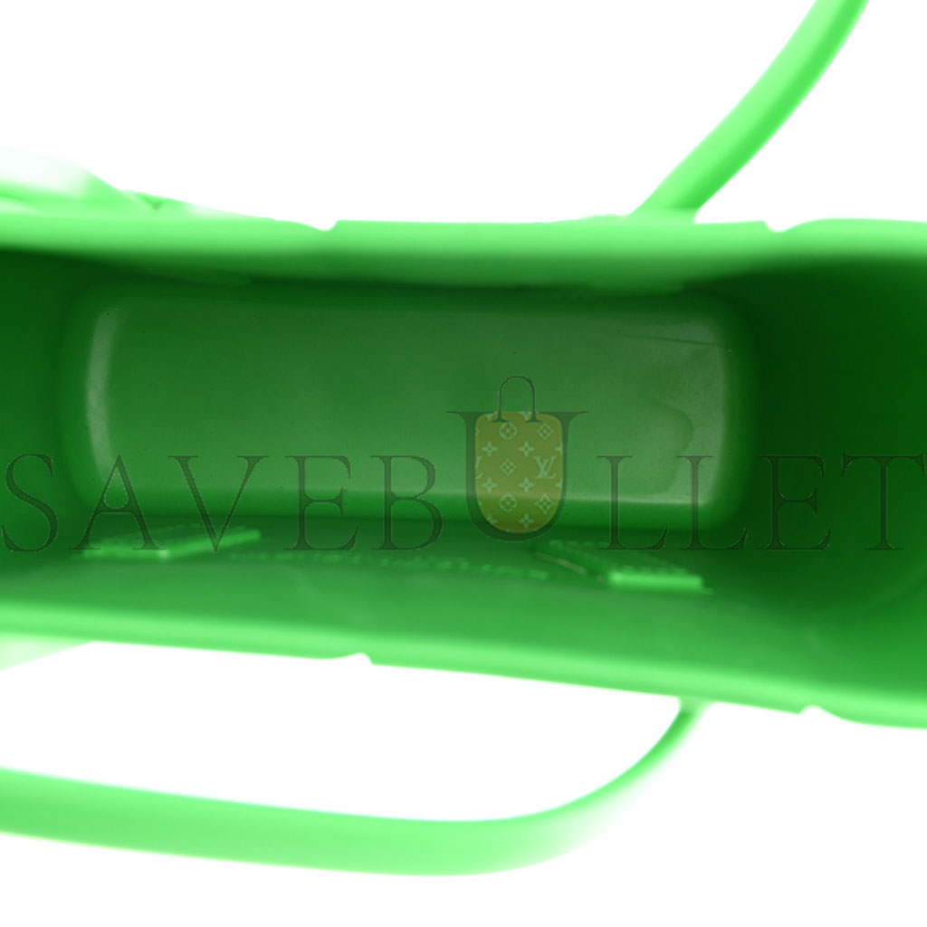 bo*te*ga Ve*ne*ta rubber maxi intrecciato mini arco grass (21*18*8cm)