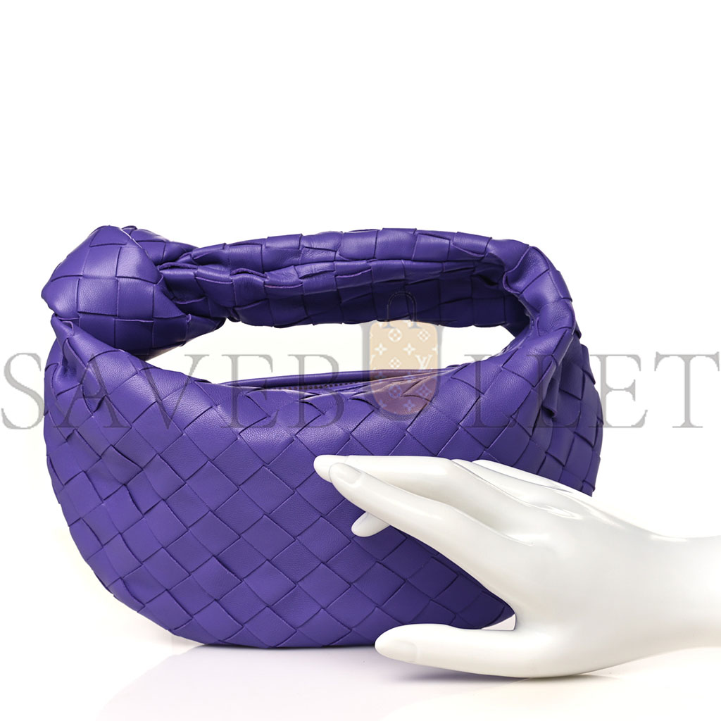 bo*te*ga Ve*ne*ta nappa intrecciato mini jodie purple (25*15*8cm)