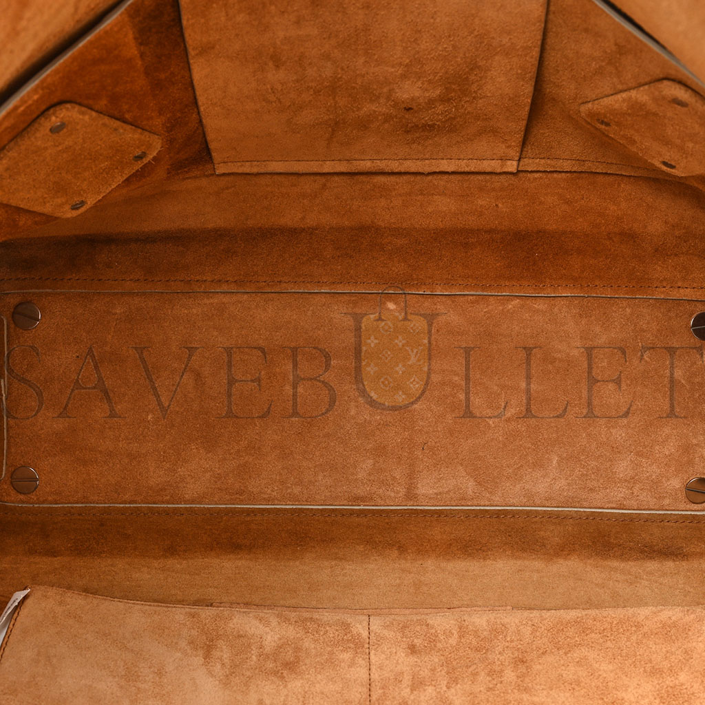 bo*te*ga Ve*ne*ta french calfskin maxi intrecciato large arco bianco (38*30*14cm)