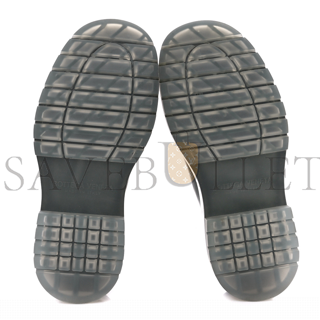 bo*te*ga Ve*ne*ta calfskin platform derby shoes 38 black