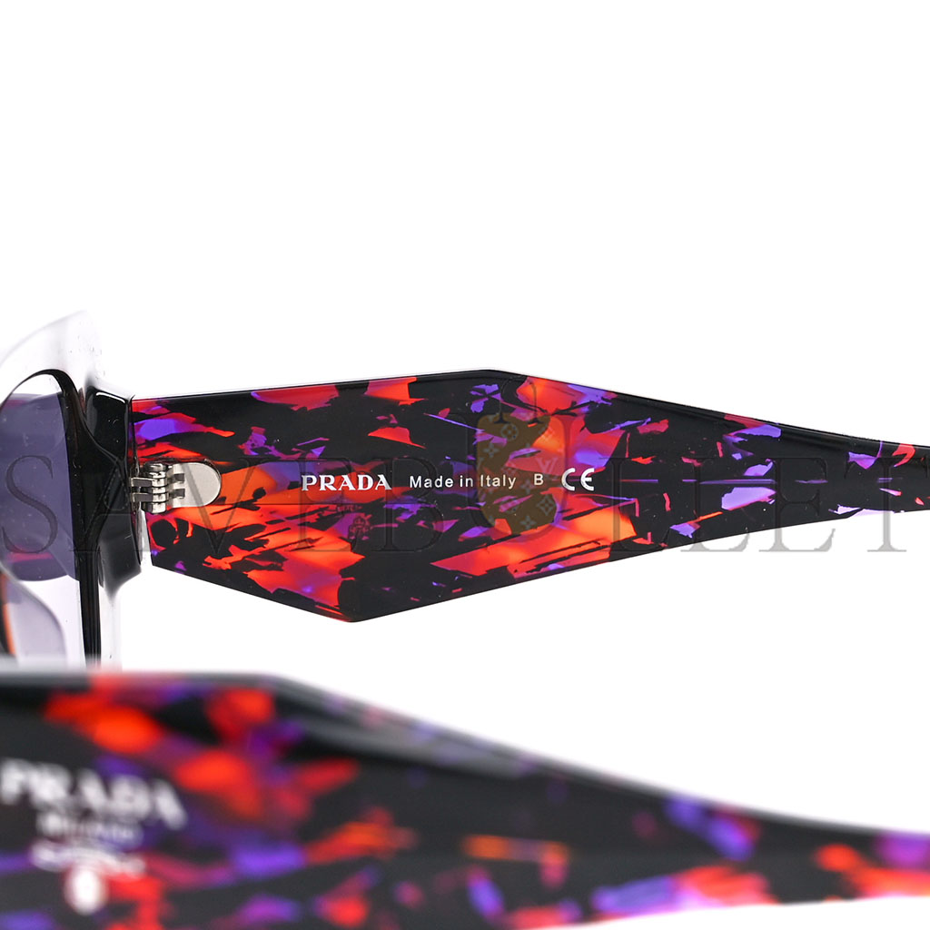 Pra*a acetate symbole sunglasses spr 08y purple multicolor