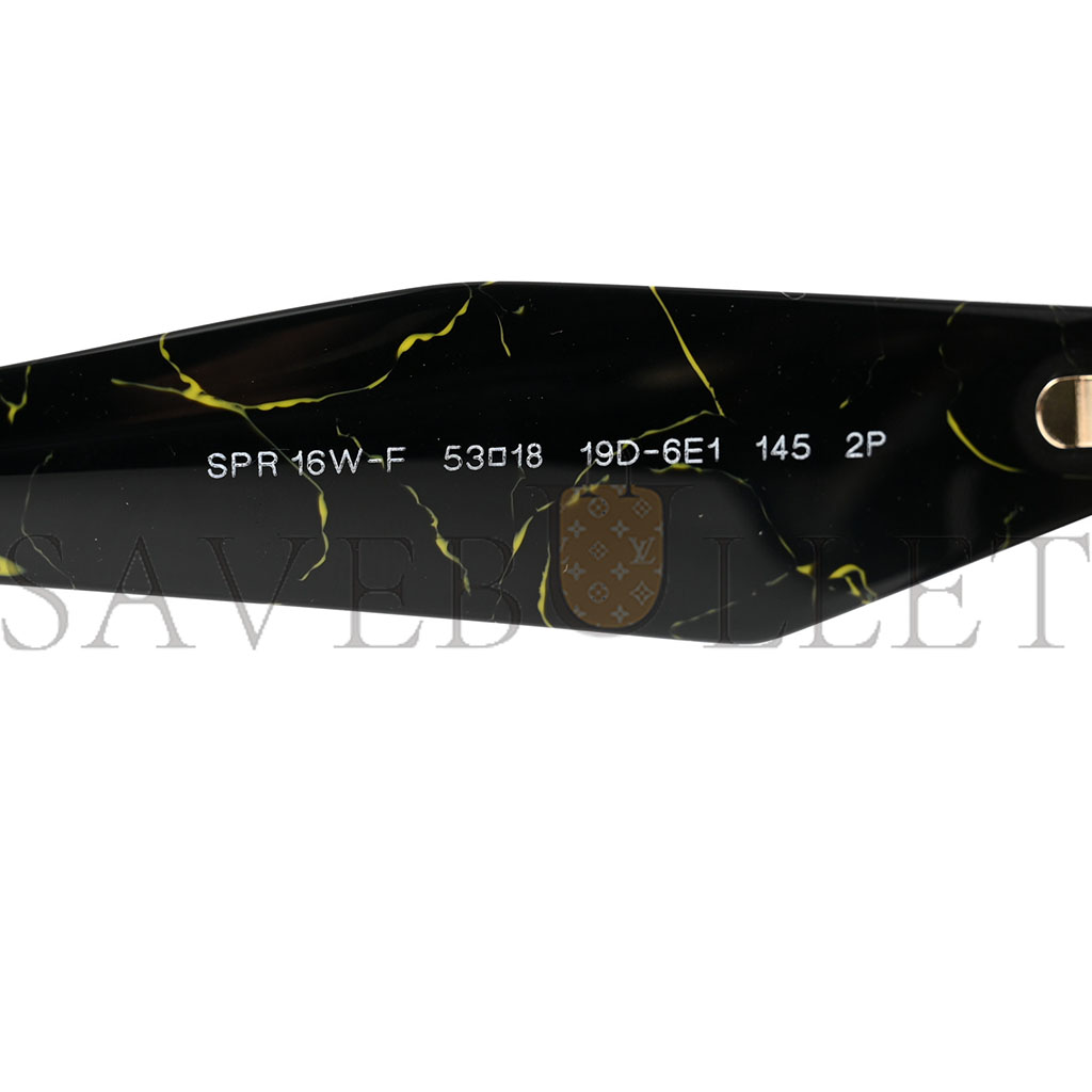 Pra*a acetate polarized symbole sunglasses spr 16w-f black marble