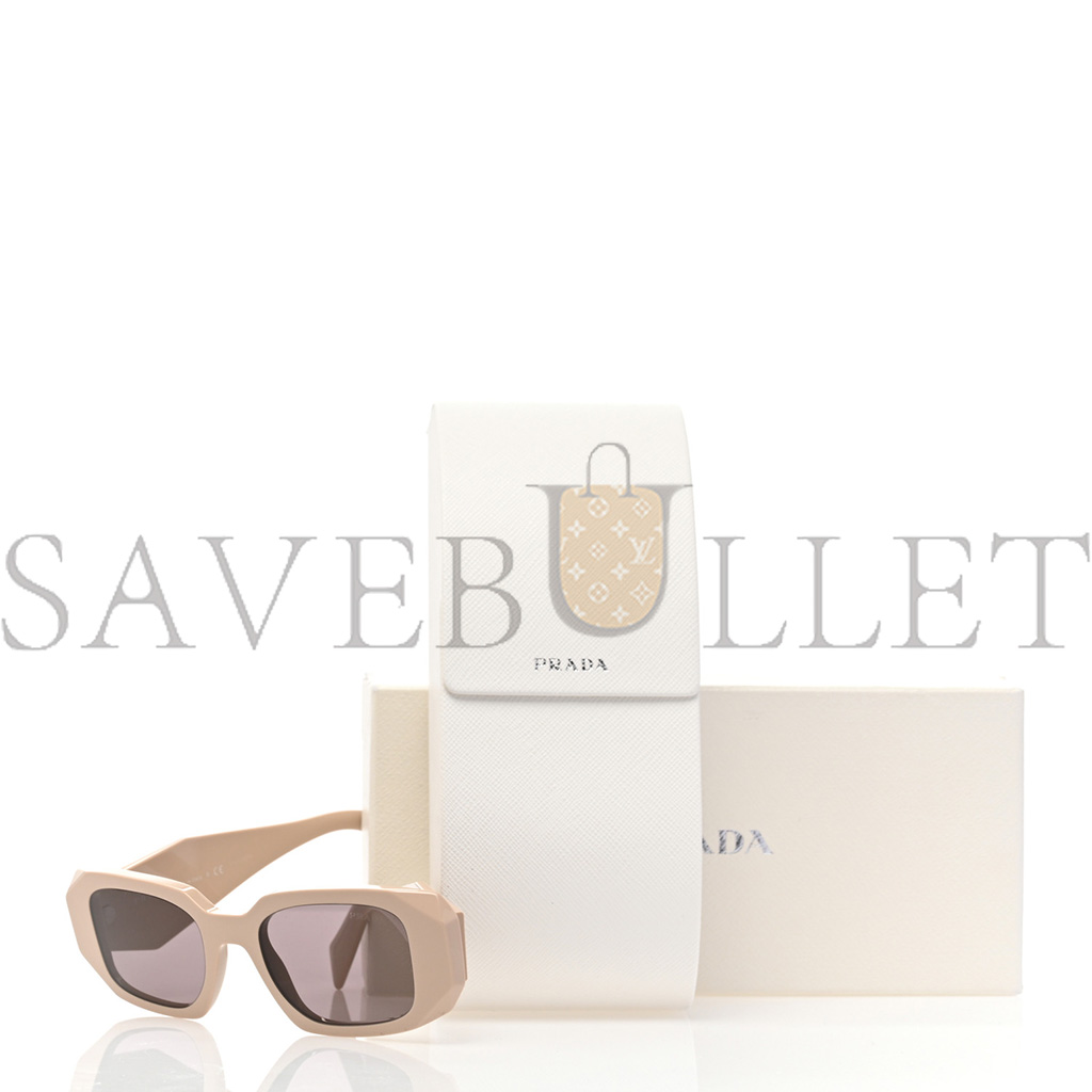 Pra*a acetate symbole sunglasses spr 17w plum beige