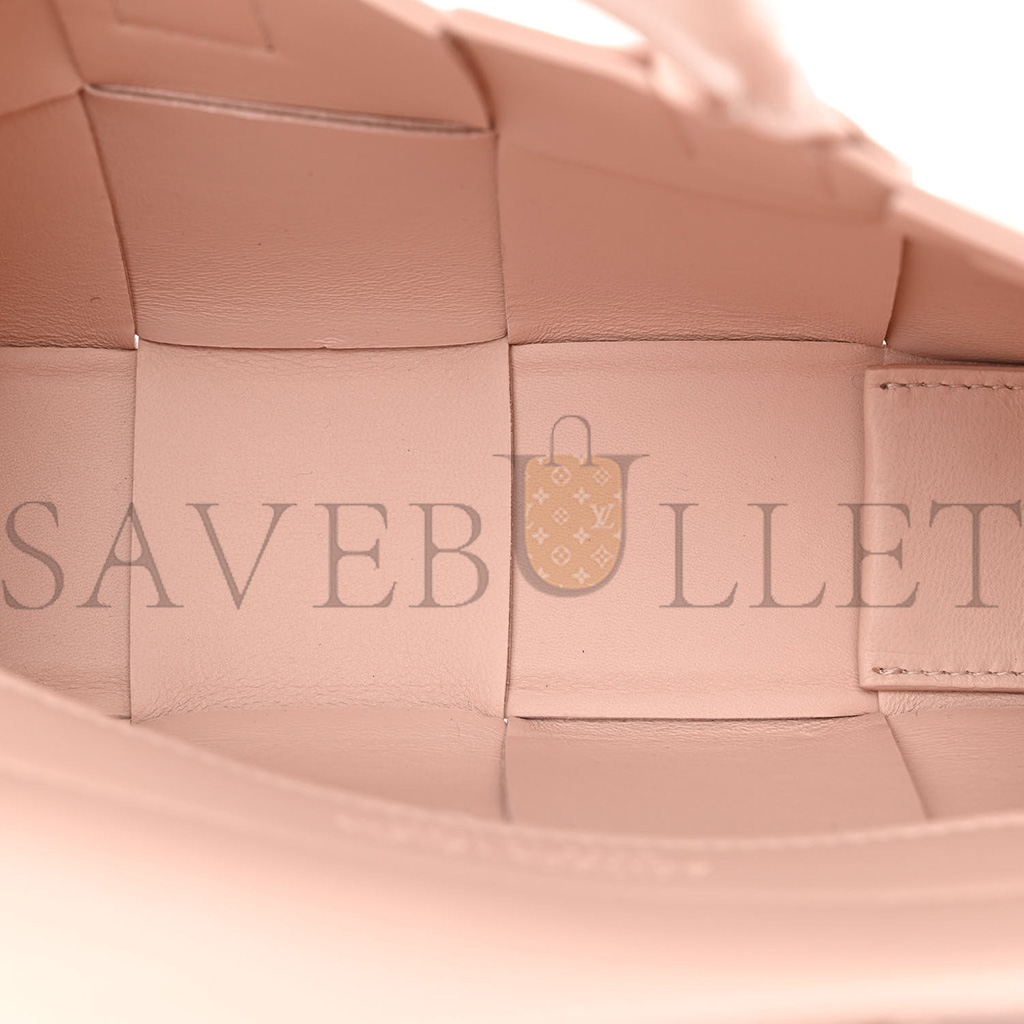 B0tt*ga Ven*ta NAPPA MAXI INTRECCIATO MINI ARCO EAST WEST TOTE MELON WASHED (22*17*6cm)