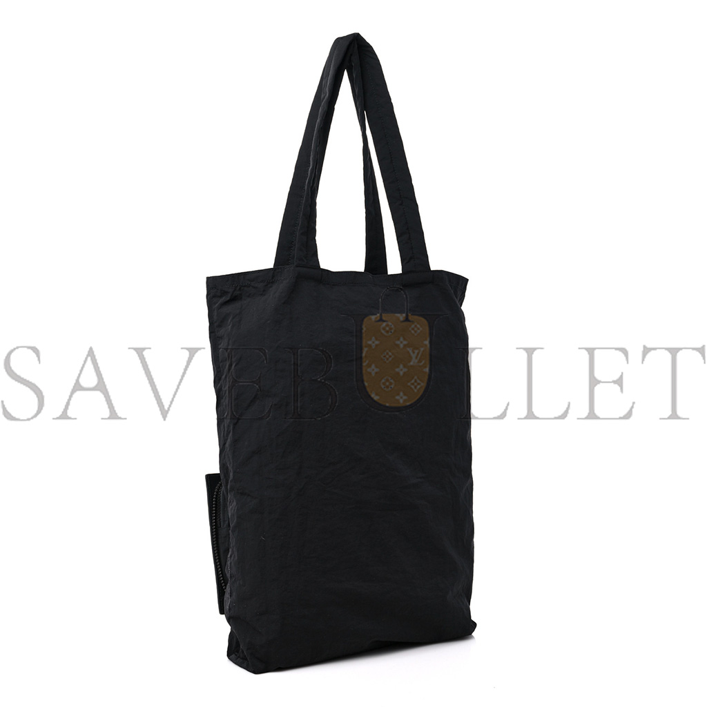 bo*te*ga Ve*ne*ta nylon nappa intrecciato convertible tote black (28*25*1cm)