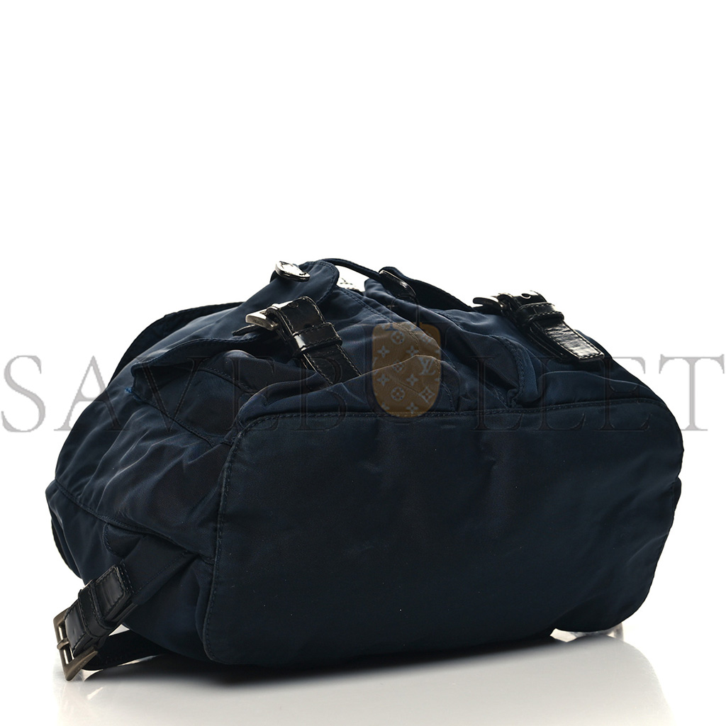 Pra*a nylon vela small backpack navy (32*29*15cm)