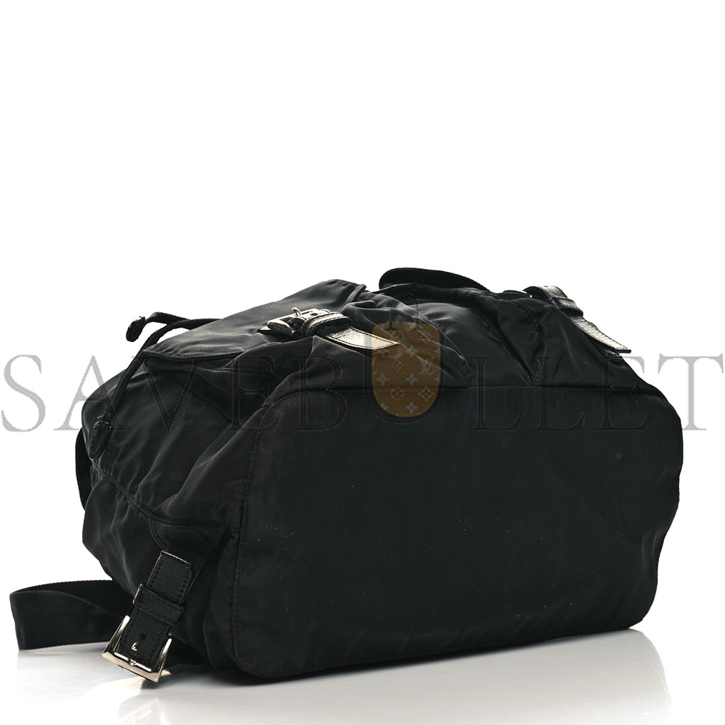 Pra*a tessuto nylon vela backpack black (31*29*11cm)