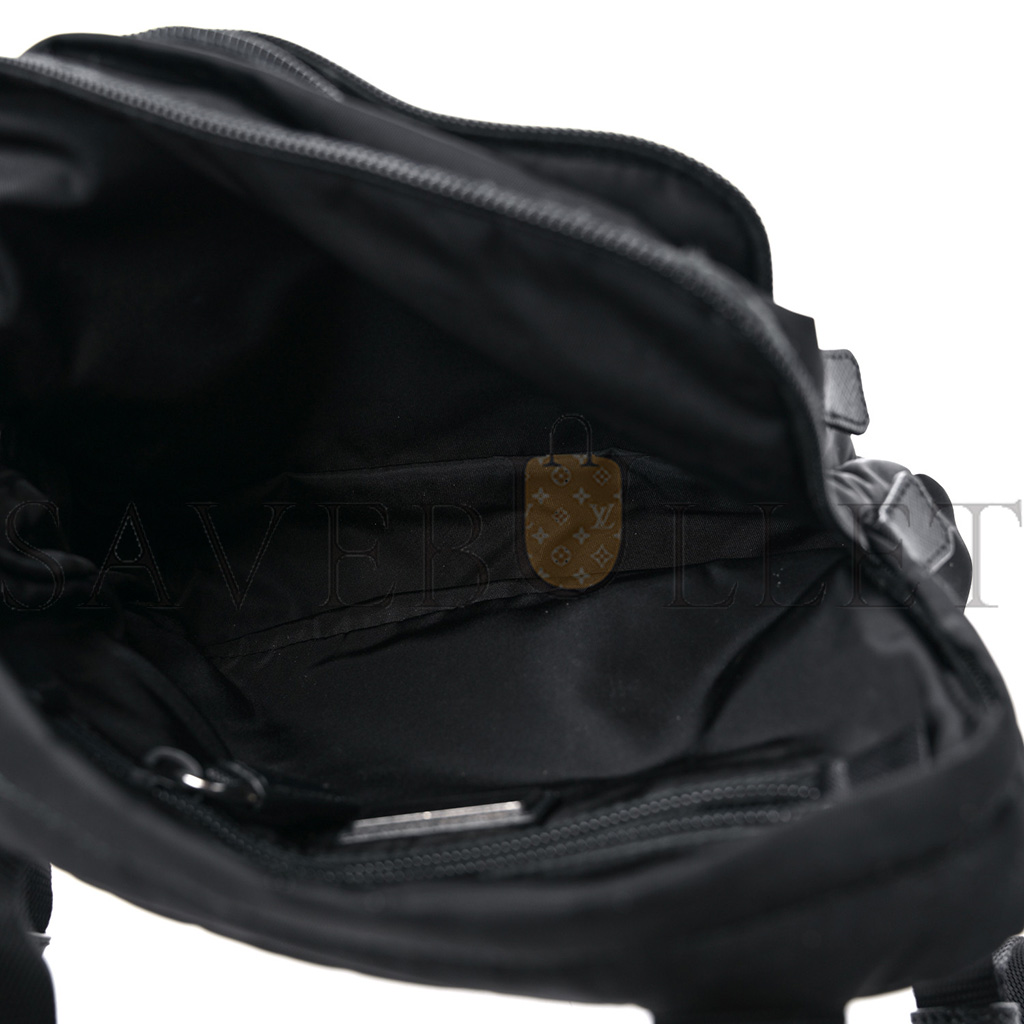 Pra*a tessuto nylon montagna harness bag black (22*18*5cm)