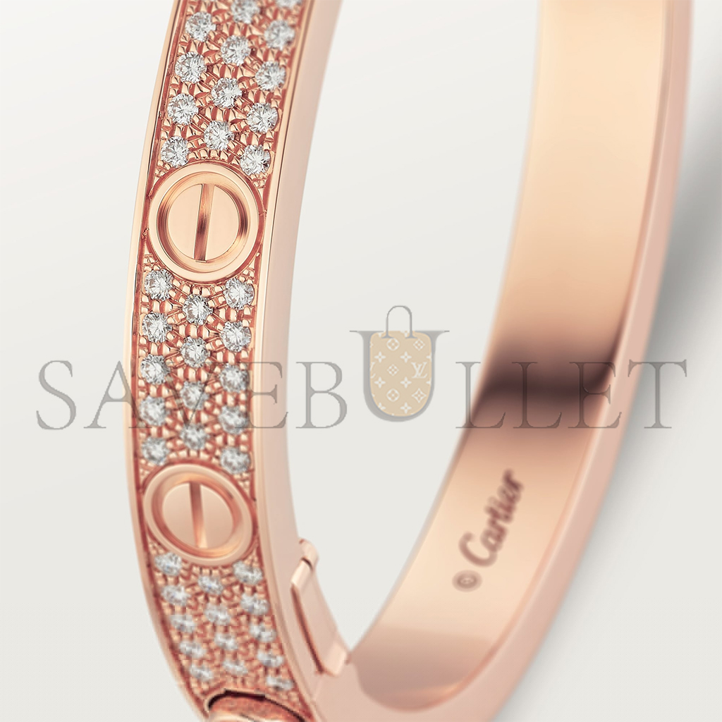ca*t*er  love bracelet, Di*m*nd-paved n6036917