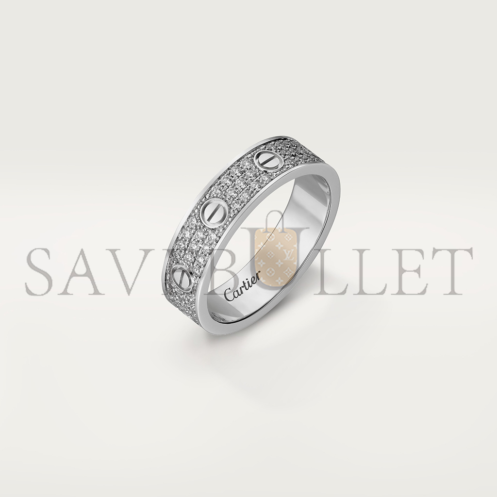 ca*t*er love wedding band, Di*m*nd-paved b4083400