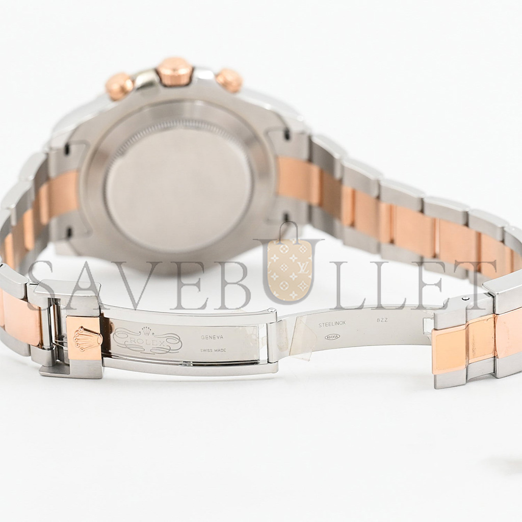 R*l*x yacht-master ii 44mm severose gold blue ceramic bezel watch 116681