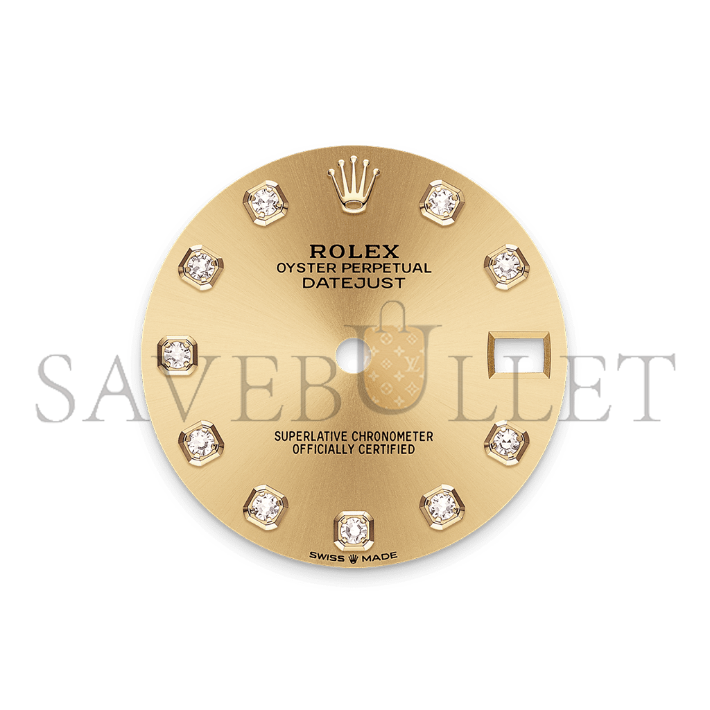 R*l*x datejust 31 oyster, 31 mm, oystersteel and yellow gold watch 278273