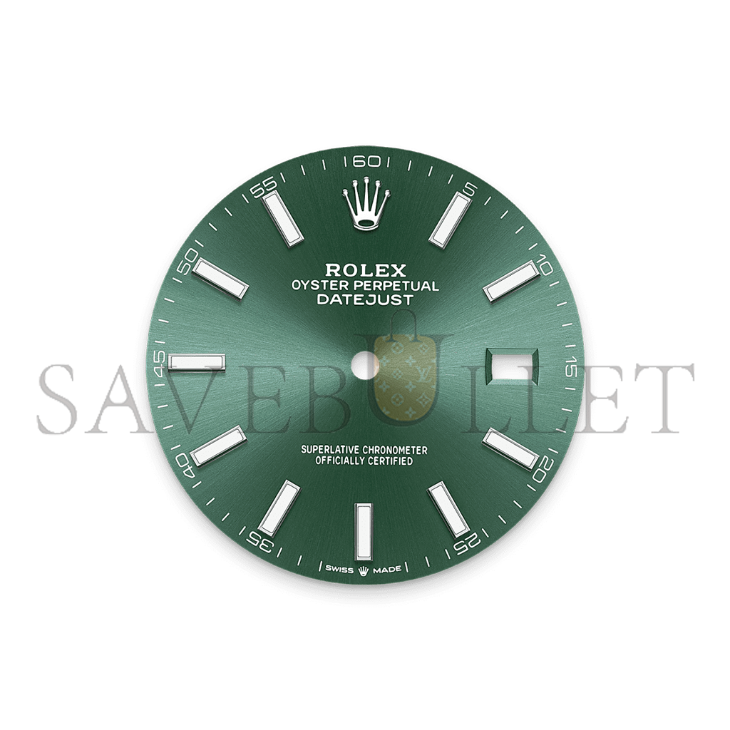 R*l*x datejust 41 oyster, 41 mm, oystersteel and white gold watch 126334-0028