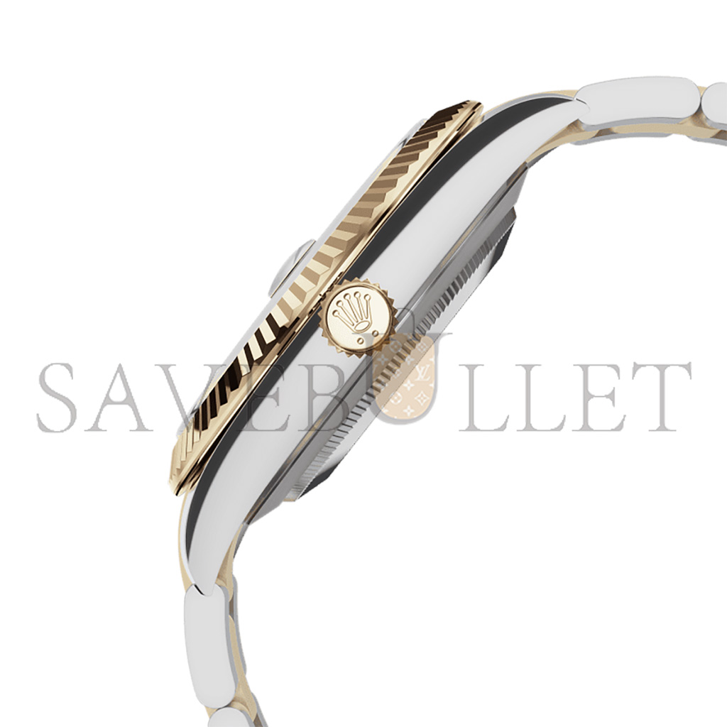 R*l*x datejust 41 oyster, 41 mm, oystersteel and yellow gold watch 126333-0019