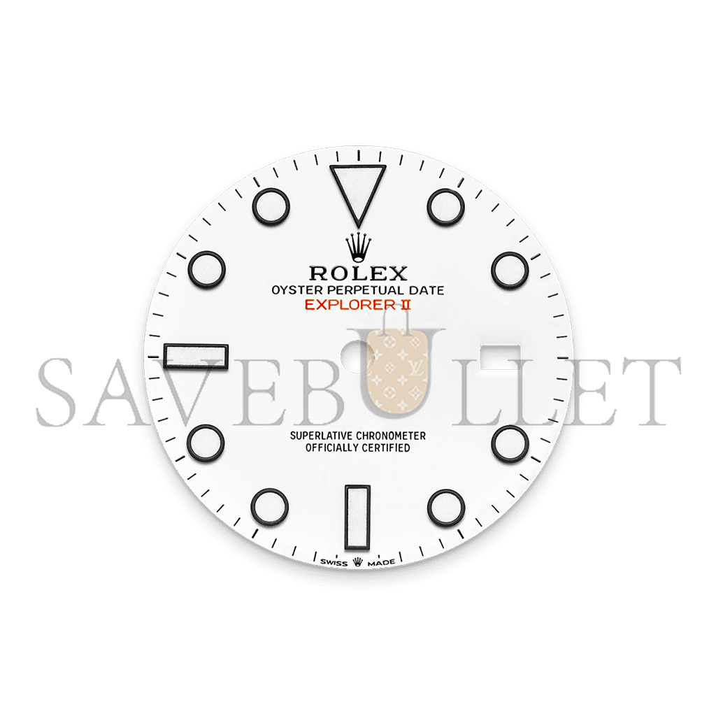 R*l*x explorer ii oyster, 42 mm, oystersteel watch 226570-0001