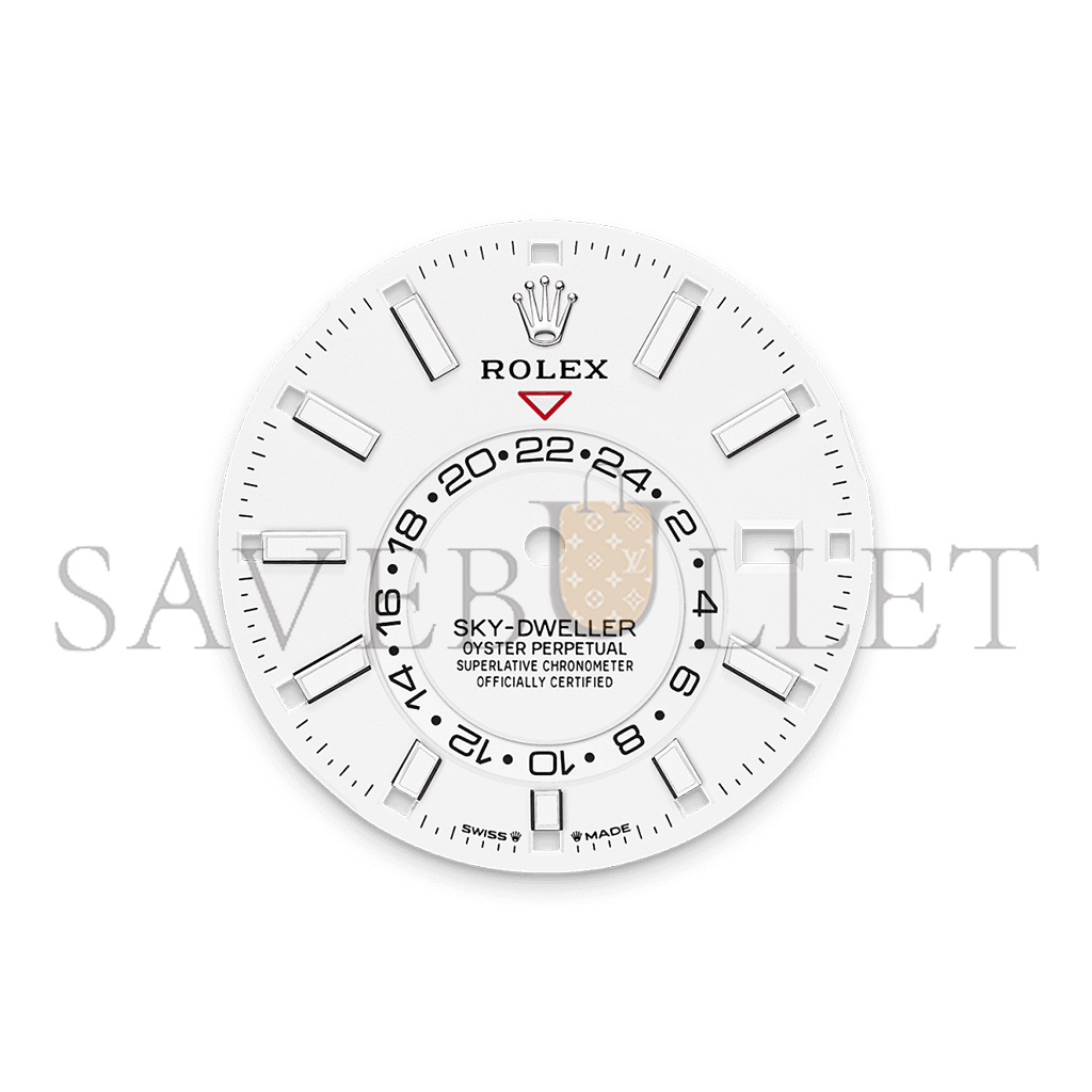 R*l*x sky-dweller oyster, 42 mm, oystersteel and white gold watch 336934-0004