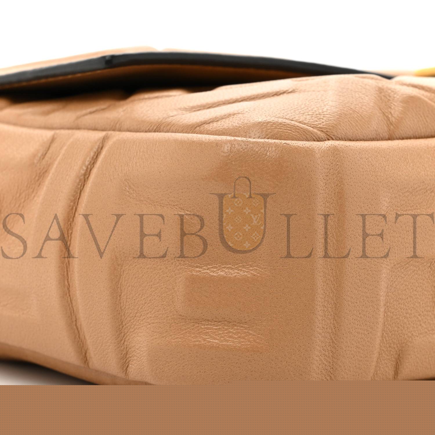 F**di nappa ff 1974 embossed baguette miele scuro (27*16*5cm)