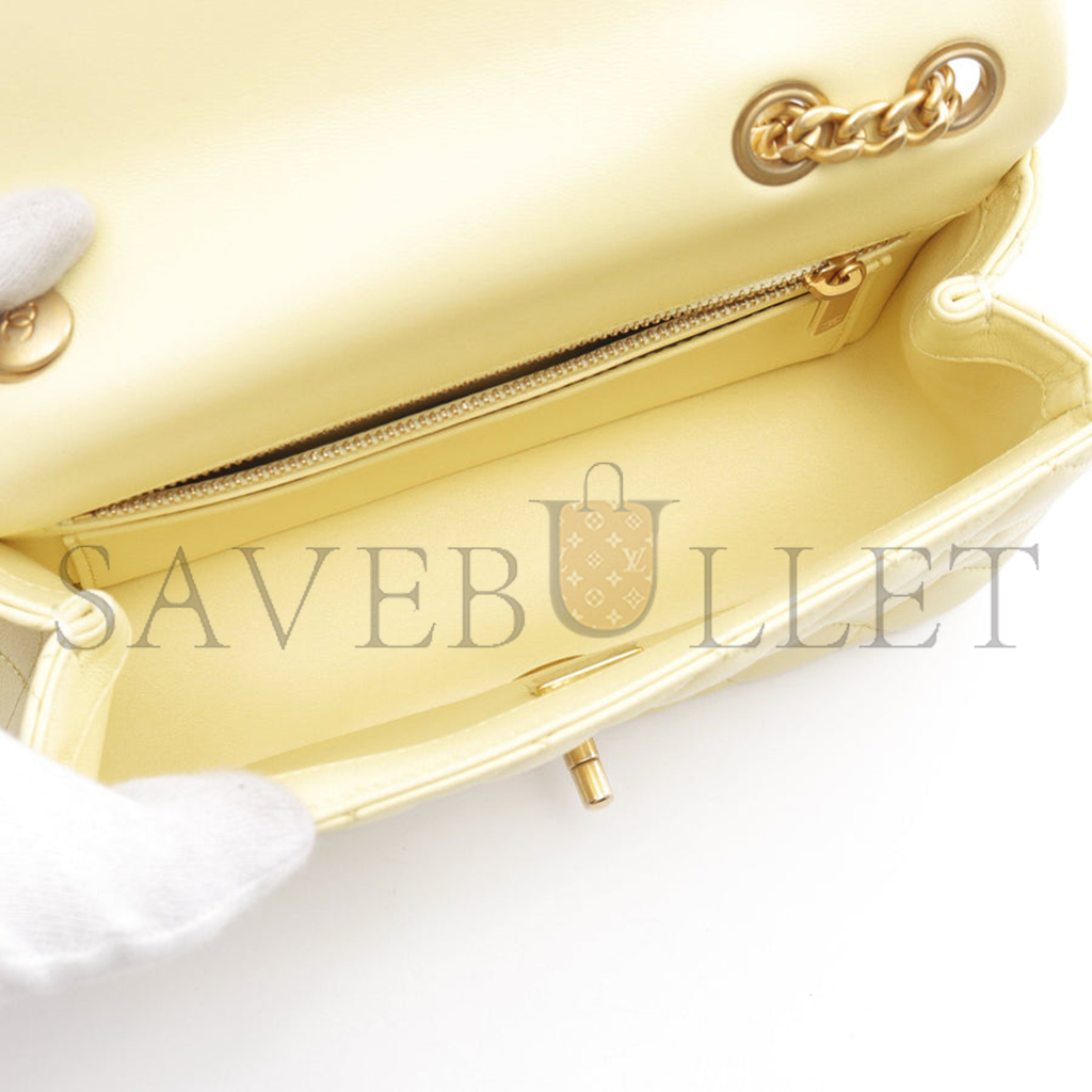 Ch*el master camellia adjustable buckle chain flap bag large mini (20*13*7cm)