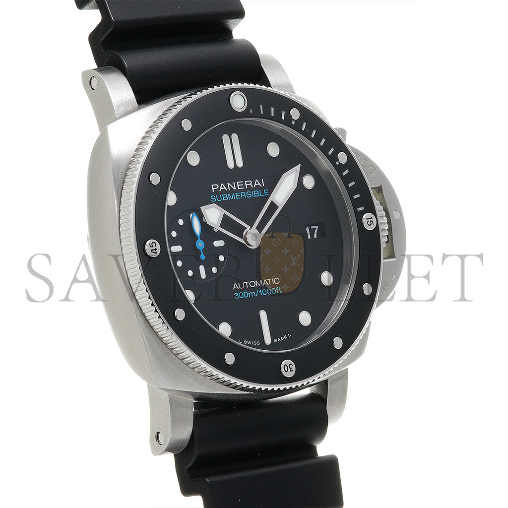Pa*e*ai submersible automatic black dial 42 mm men