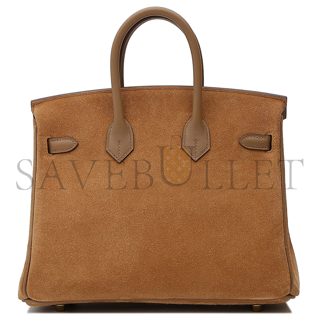 H**mes master birkin 25 3g alezan chestnut bag 2376731 (25*20*13cm)