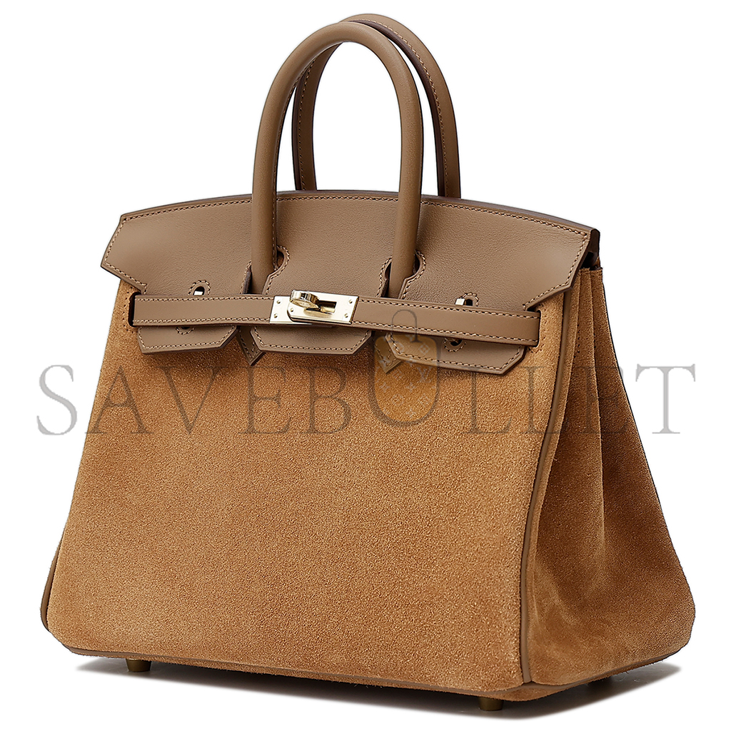 H**mes master birkin 25 3g alezan chestnut bag 2376731 (25*20*13cm)