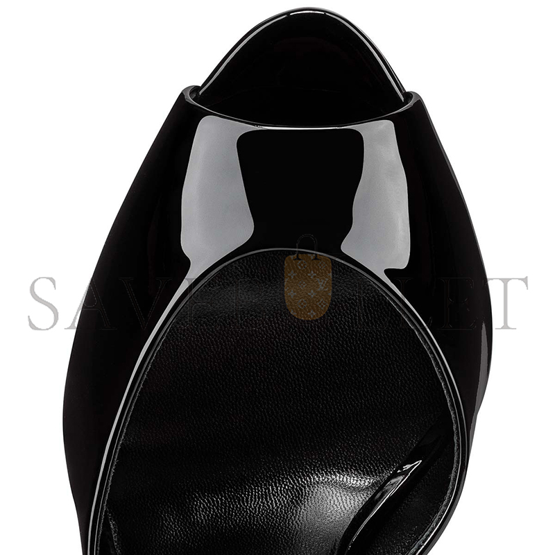Ch**an louboutin me dolly 100 mm mules-patent calf leather-black-women 1221318b439