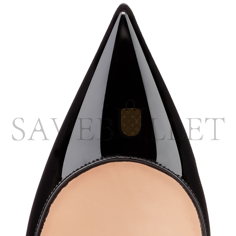 Ch**an louboutin so kate 120 mm pumps-patent calf leather-black-women 3130694bk01