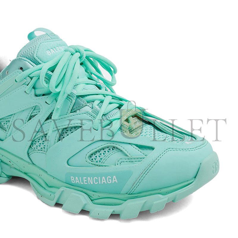 Ba*len*cia*ga green track sneakers 542436w3fe33000