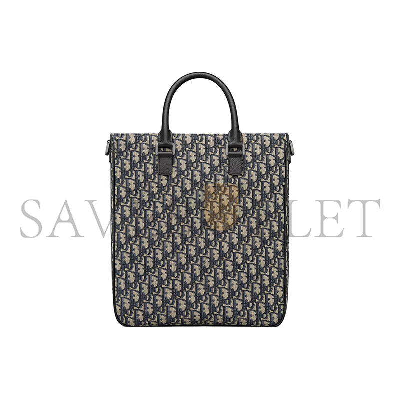 D*or saddle to special bag D*or oblique jacquard with grained 1adsh241yks-h27e (36*32*13.5cm)