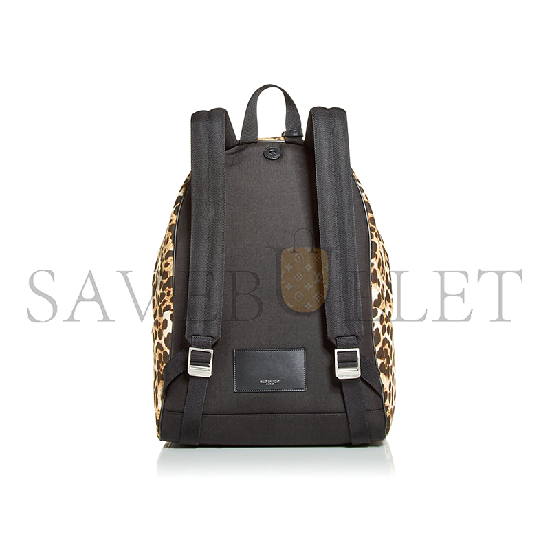 Y*L city bag leopard print backpack 3859731 (30*38*17cm)