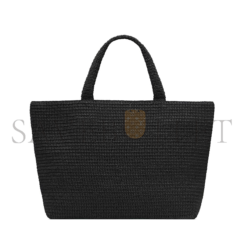 y*l Sa**t Lau*nt tote in raffia 756269gaaei1000 (50*34*17cm)