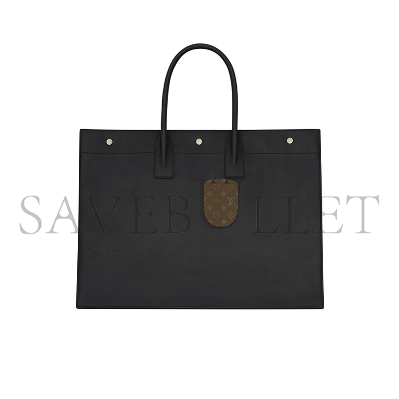 Y*L rive gauche large tote bag in smooth leather 587273cwtfe1000 (48*36*16cm)