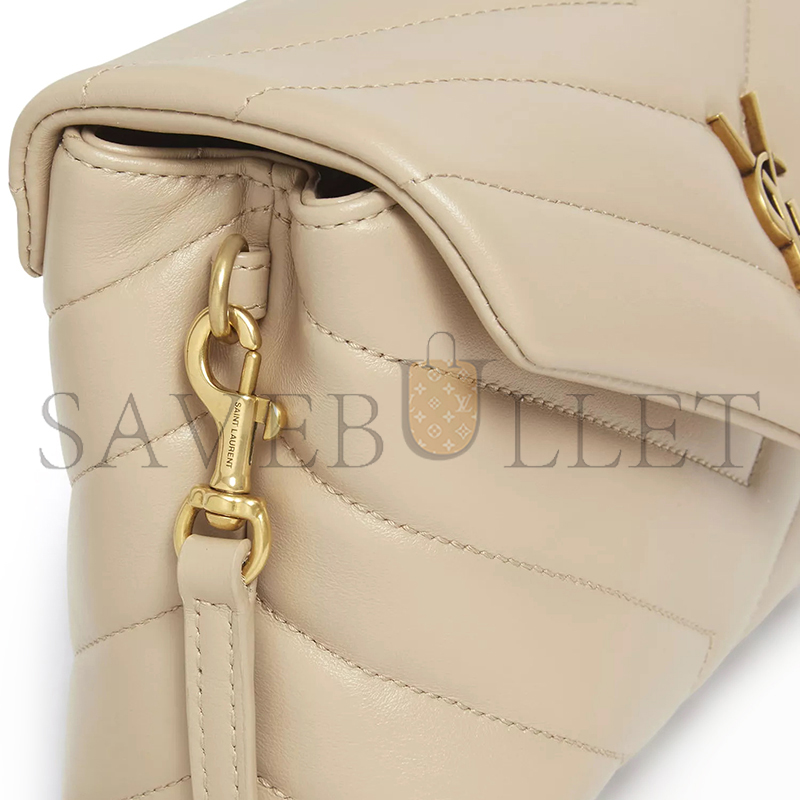 Y*L toy loulou leather shoulder bag dae204123186 (20*14*7cm)