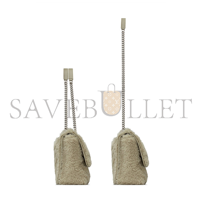 Y*L niki medium in shearling 498894322561 (28*20.5*8.5cm)