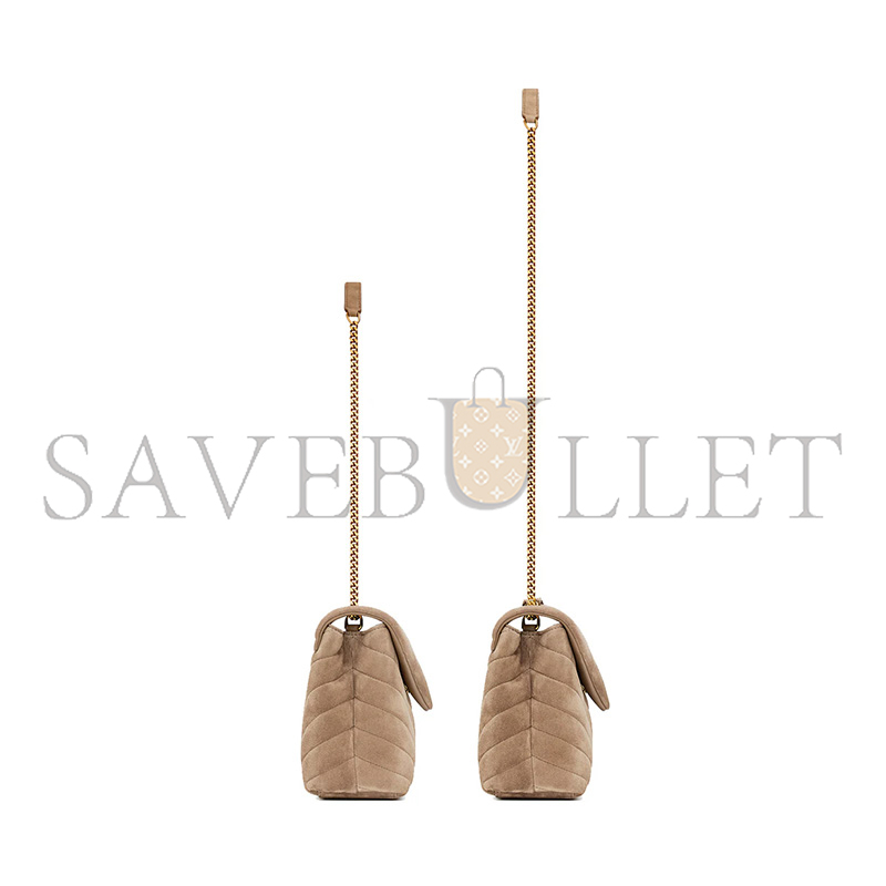 Y*L loulou small chain bag in suede 4946991u8612346 (23*17*9cm)