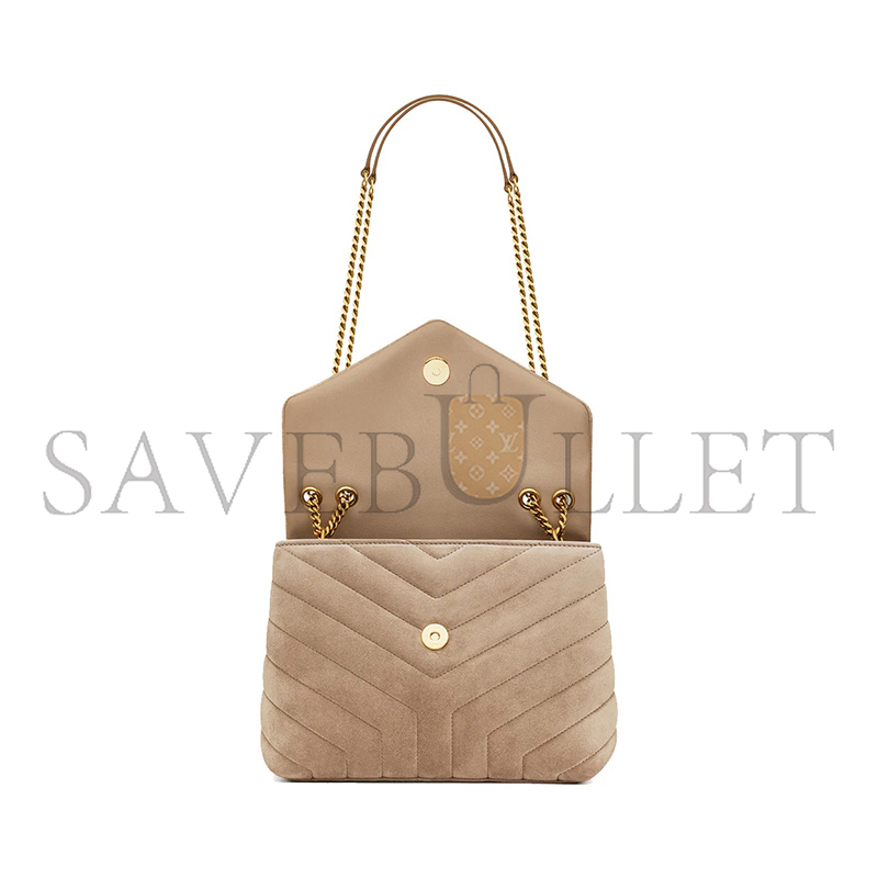 Y*L loulou small chain bag in suede 4946991u8612346 (23*17*9cm)