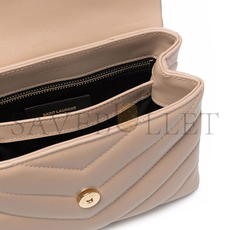 Y*L toy loulou shoulder bag in quilted leather 678401dv7072721 (20*14*7cm)