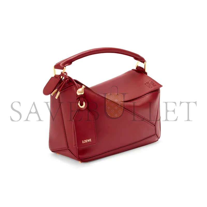 L0ew* mini featherlight puzzle bag in nappa lambskin a510plsx01 (24*16.5*10.5cm)