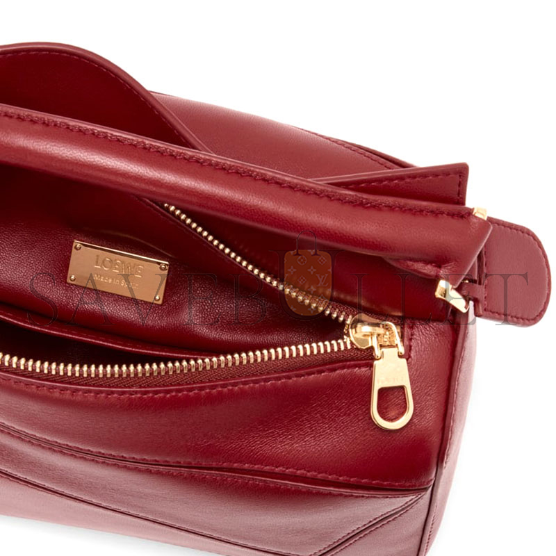 L0ew* mini featherlight puzzle bag in nappa lambskin a510plsx01 (24*16.5*10.5cm)