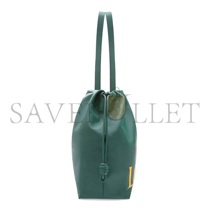 L0ew* flamenco logo tote in nappa calfskin b411fplx01 (46*41*12.5cm)