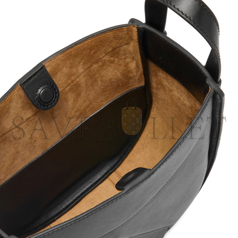 L0ew* hammock slice bag in shiny calfskin a538hhsx01 (21*25*10cm)