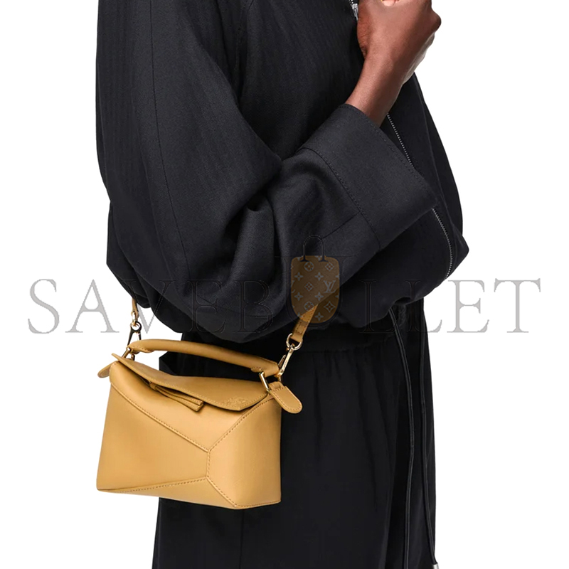 L0ew* mini puzzle edge bag in classic calfskin a510p88x26-6715 (18*12.5*8cm)
